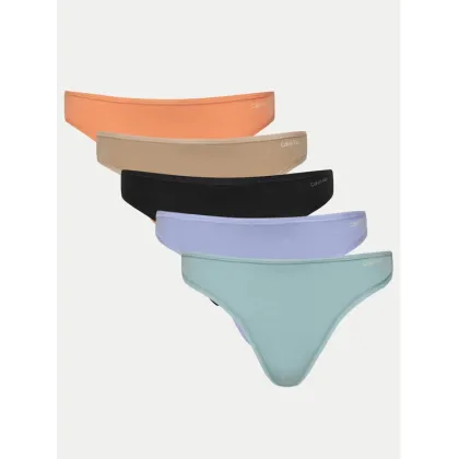 Zdjęcie Calvin Klein Underwear Komplet 5 par stringów 000QD5250E Kolorowy
