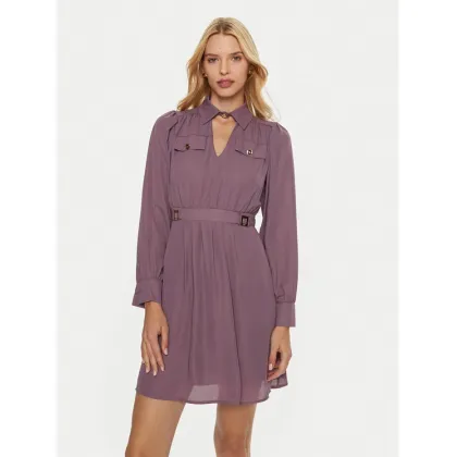 Zdjęcie ARTIGLI Sukienka codzienna ACAB000482 Fioletowy Regular Fit