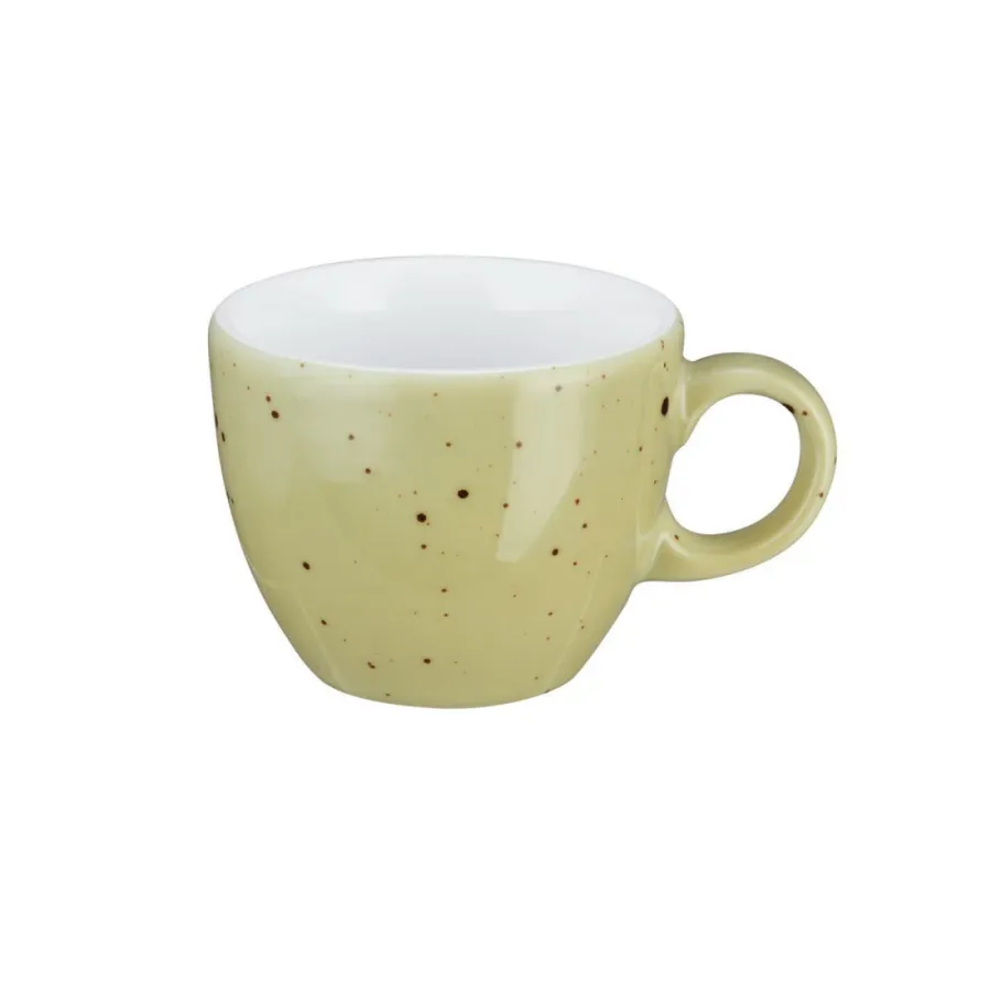 obrazek 1 Stylowa mała porcelanowa filiżanka do espresso w kolorze oliwki - Seltmann Weiden
