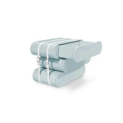 Picture A charming blue chest of drawers for a child