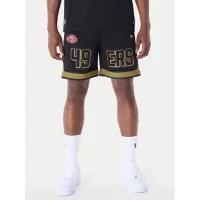 Zdjęcie New Era Szorty sportowe NFL Saf49E Graphic 60596398 Czarny Regular Fit