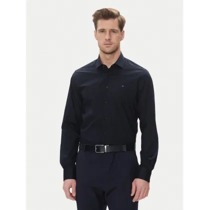 Zdjęcie Tommy Hilfiger Koszula MW0MW39279 Granatowy Slim Fit