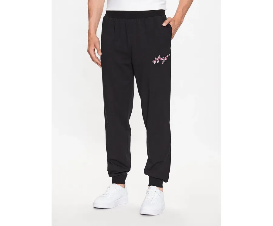 obrazek 1 Hugo Spodnie dresowe 50490314 Czarny Regular Fit HUGO