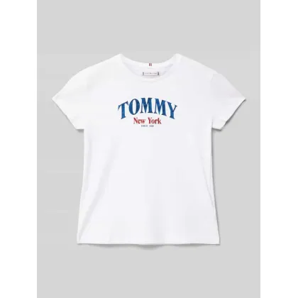 Zdjęcie T-shirt o kroju regular fit z nadrukiem z logo model ‘VARSITY’