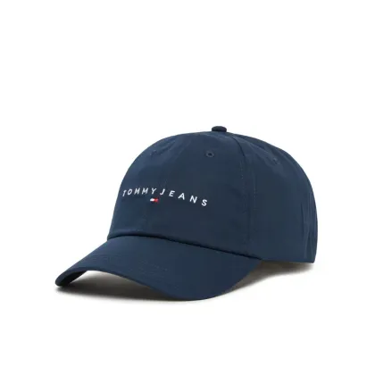 Zdjęcie Tommy Jeans Czapka z daszkiem Logo 6 Panel Cap AW0AW16868 Granatowy