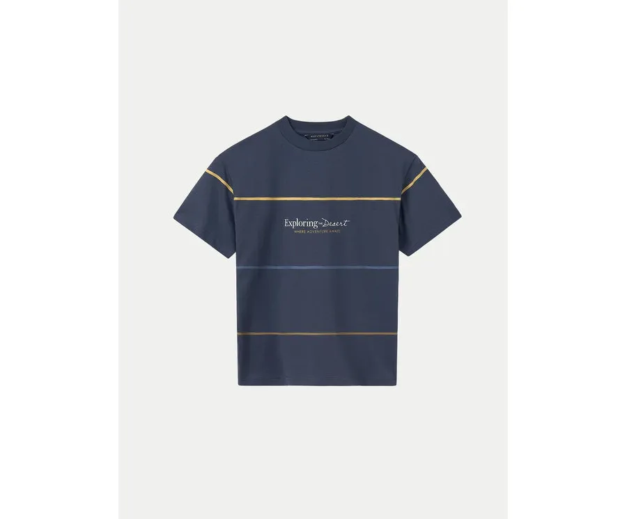 obrazek 1 Mayoral T-Shirt 6008 Granatowy Regular Fit