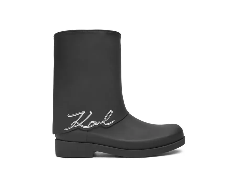 obrazek 1 KARL LAGERFELD Kalosze Kalosh KL47064 Czarny