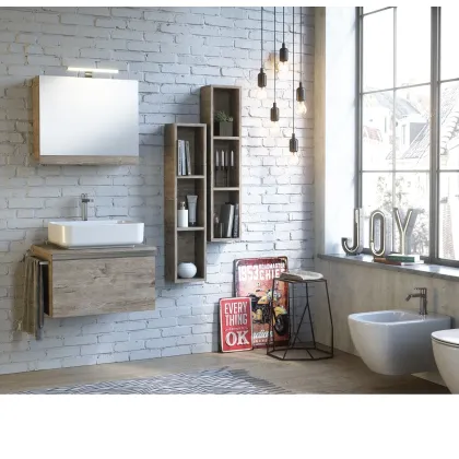 Zdjęcie Nowoczesne zestawy do stylowych łazienek - Proteo Arredo Bagno