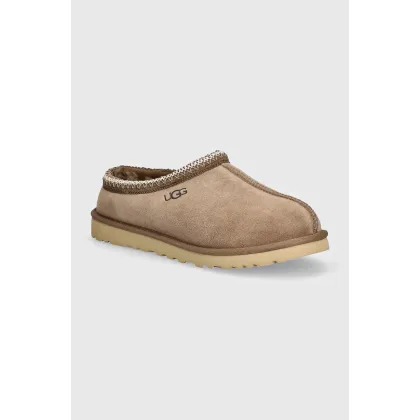 Zdjęcie UGG kapcie zamszowe Tasman kolor beżowy 5950-CRBO