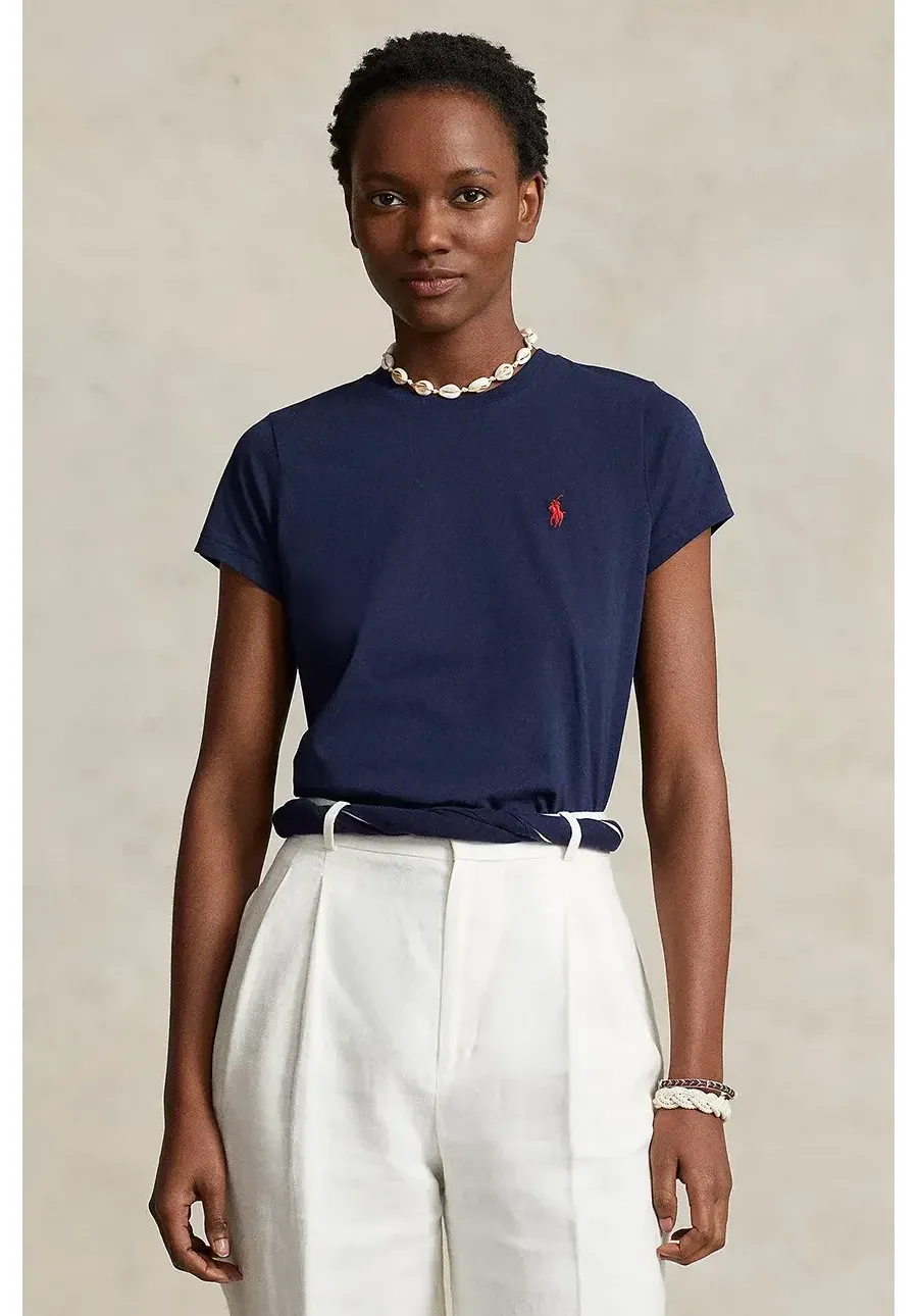 obrazek 1 Polo Ralph Lauren t-shirt bawełniany kolor granatowy 211898698
