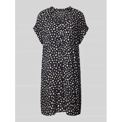 Zdjęcie Sukienka o długości do kolan ze wzorem na całej powierzchni model ‘Wularo dot’