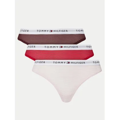 Zdjęcie Tommy Hilfiger Komplet 3 par stringów UW0UW05532 Kolorowy