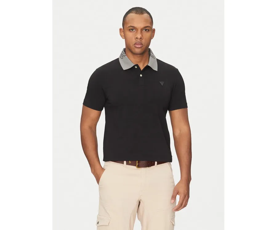obrazek 1 Guess Polo M5GP66 J1314 Czarny Regular Fit