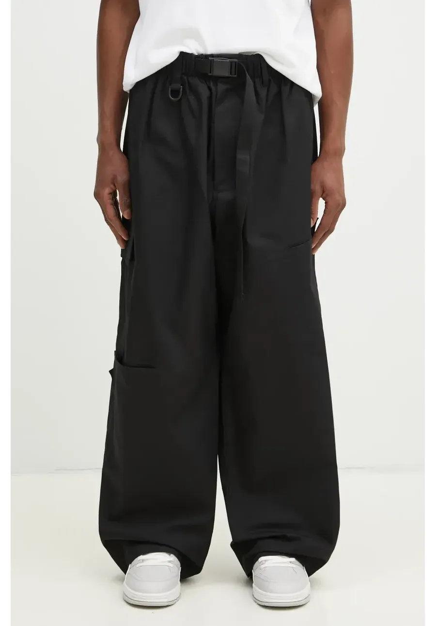 obrazek 1 Y-3 spodnie Vent Cargo Pant męskie kolor czarny gładkie JI7086