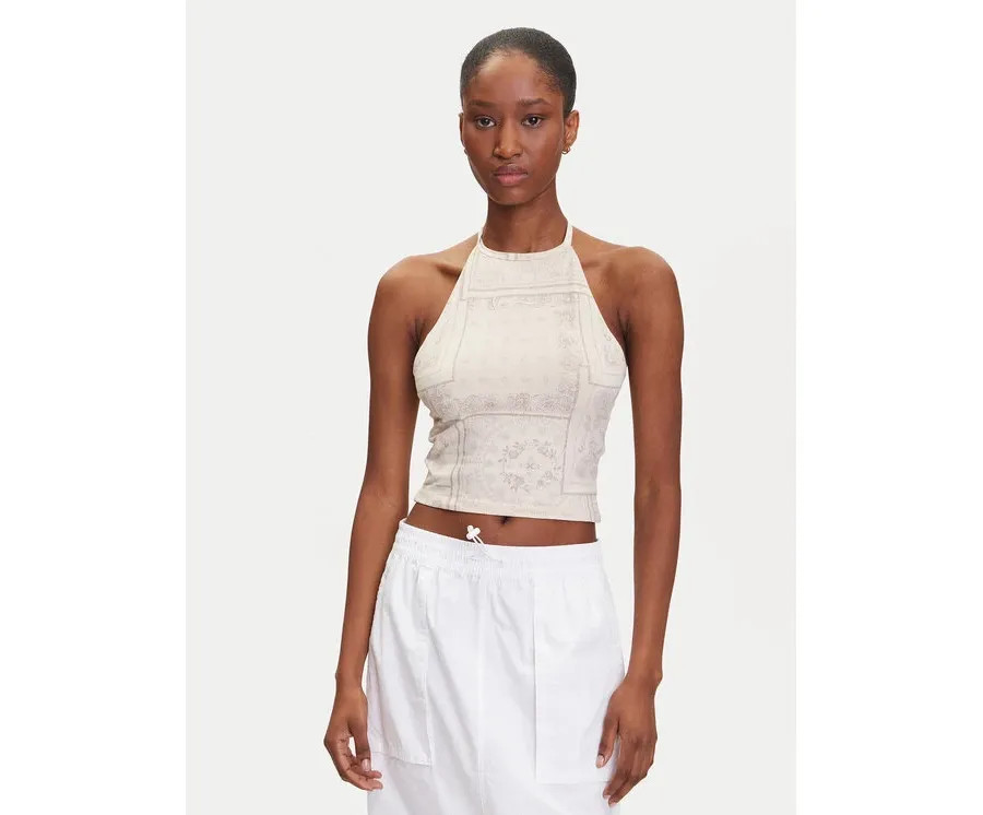 obrazek 1 Karl Kani Top PD00005472 Beżowy Slim Fit
