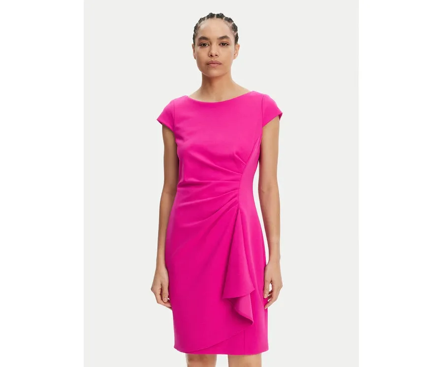 obrazek 1 DKNY Sukienka koktajlowa DD5AC20B Różowy Slim Fit