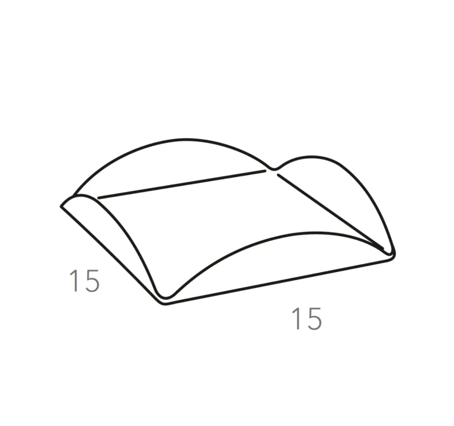 obrazek 4 Skórzana podkładka na stół w rozmiarze 15x15xH2,5 cm w kolorze cappuccino