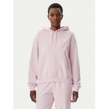 Zdjęcie New Balance Bluza WT41507 Różowy Relaxed Fit