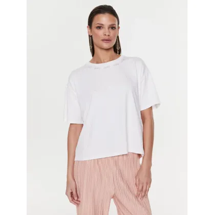 Zdjęcie Liu Jo Sport T-Shirt TA3074 J0088 Biały Relaxed Fit