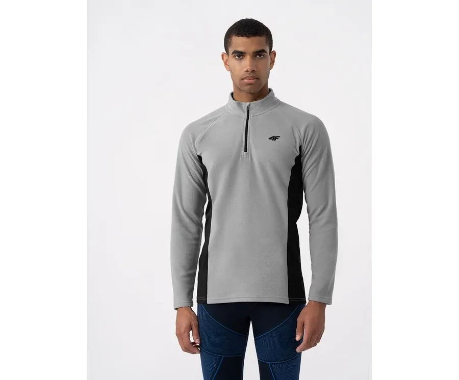 obrazek 1 4F Bielizna termoaktywna górna 4FAW23UFLEM035 Szary Slim Fit