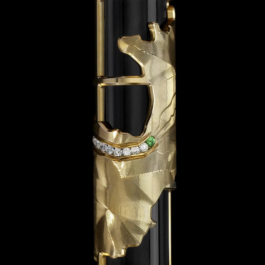 picture 2 Paulo Coelho - Sophisticated Fountain Pen Gold / Diamonds