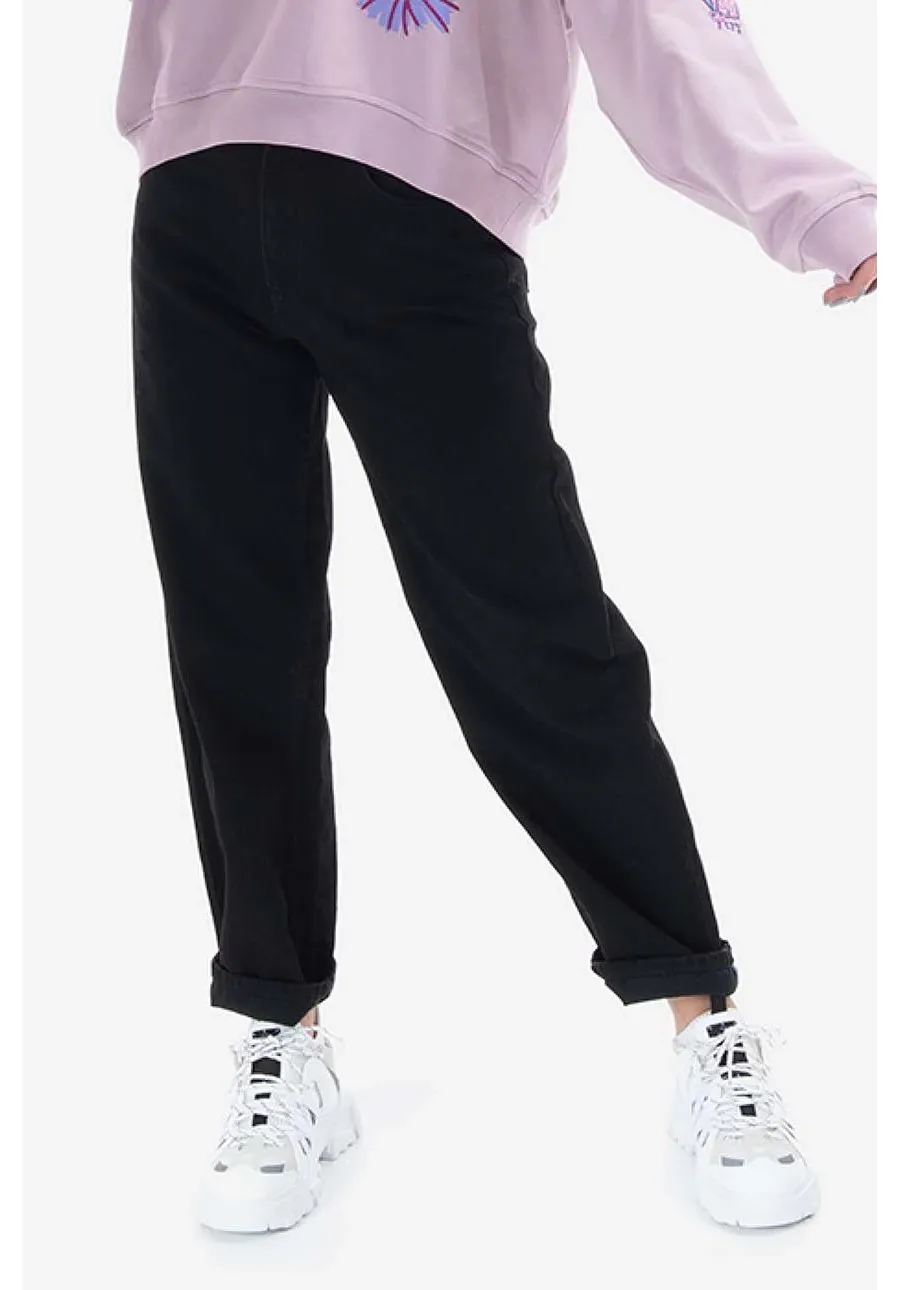 obrazek 1 MCQ jeansy damskie high waist 648435RRR211000-BLACK