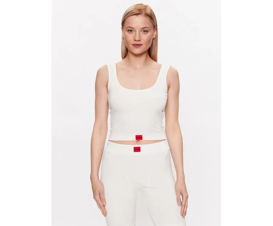 obrazek 1 Hugo Koszulka piżamowa 50490639 Beżowy Slim Fit HUGO