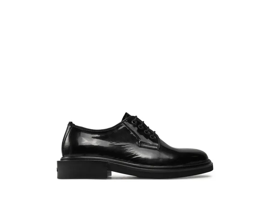 obrazek 1 Calvin Klein Półbuty Postman Derby Pat HM0HM01685 Czarny