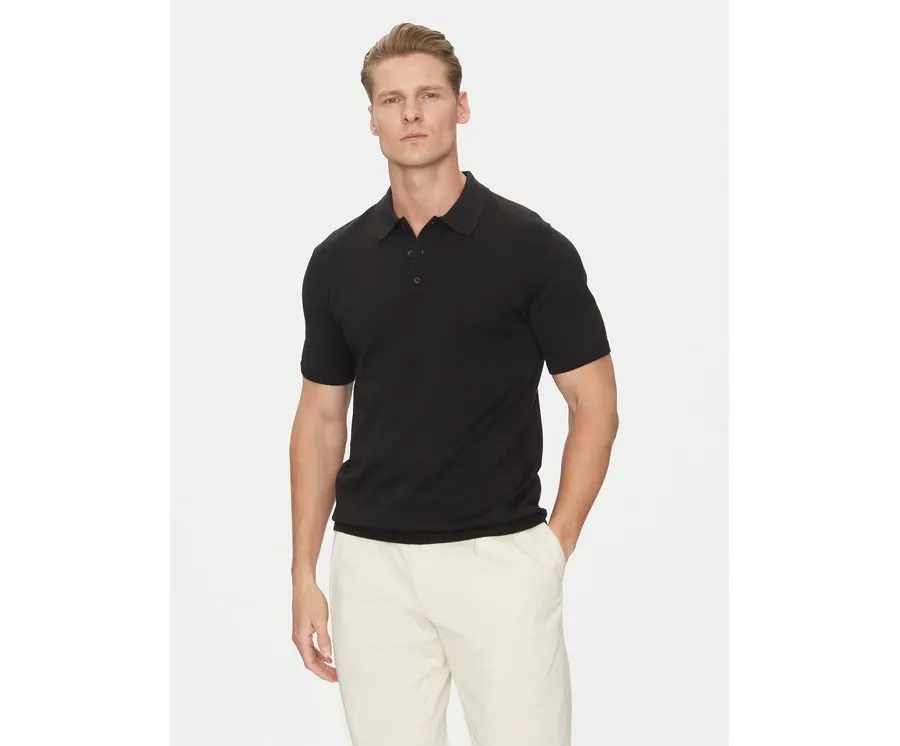 obrazek 1 Calvin Klein Polo K10K114476 Czarny Regular Fit