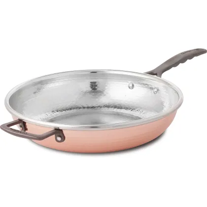Zdjęcie Patelnia 1 uchwyt Ø 20cm indukcyjna - Cu Artigiana