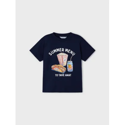 Zdjęcie Mayoral T-Shirt 3012 Granatowy Regular Fit