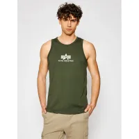 Zdjęcie Alpha Industries Tank top Basic 126566 Zielony Regular Fit