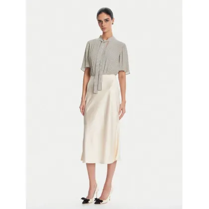 Zdjęcie Elisabetta Franchi Sukienka koktajlowa AB85752E2 E84 Beżowy Regular Fit