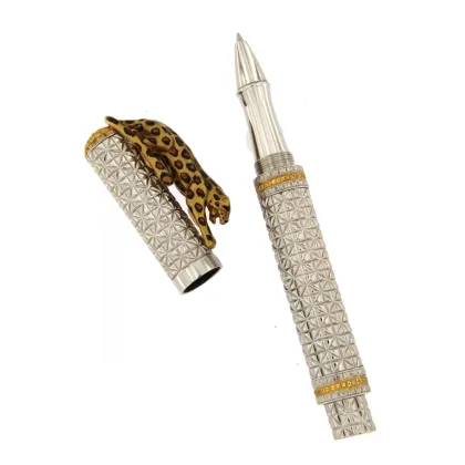 Zdjęcie Ekskluzywne pióro kulkowe Leopard Silver Edycja Limitowana