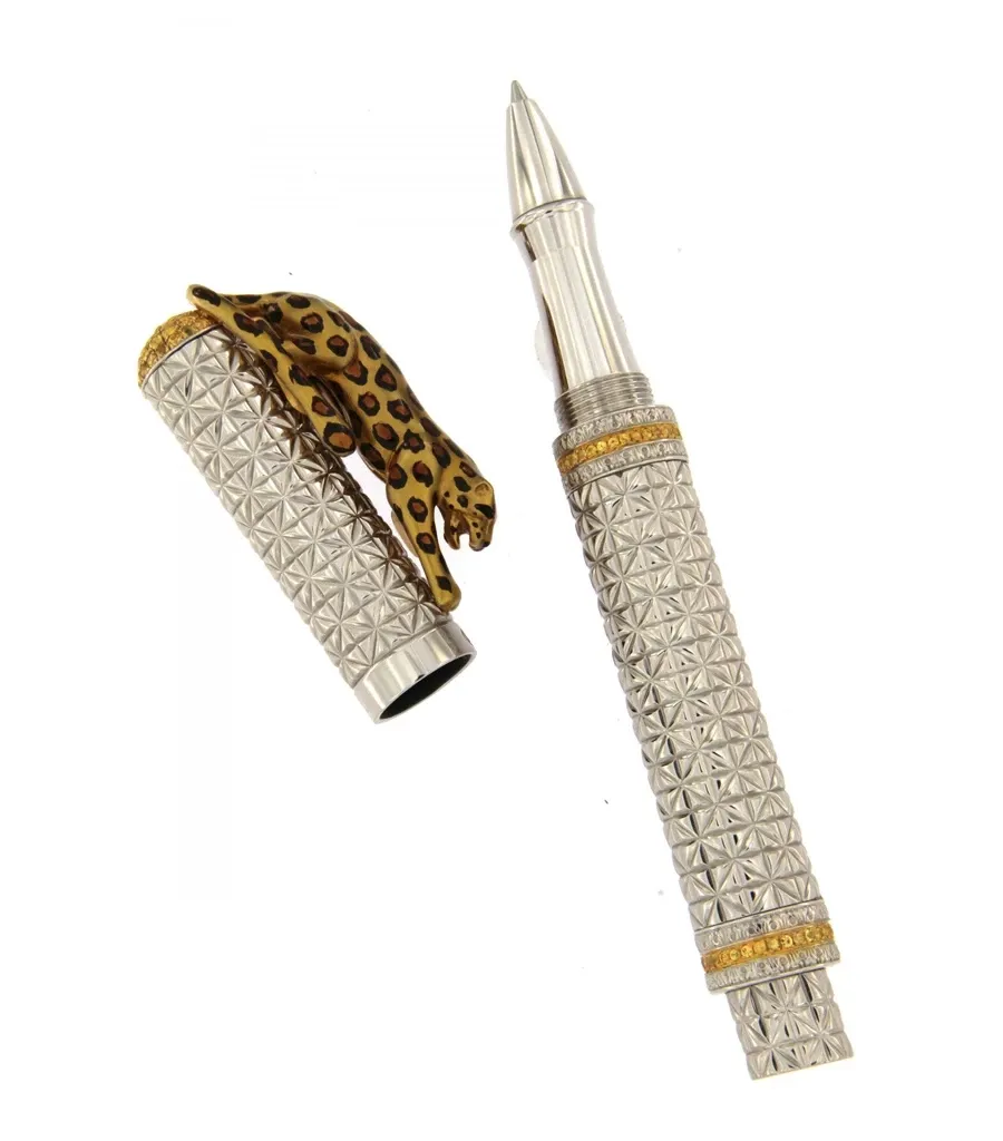 obrazek 1 Ekskluzywne pióro kulkowe Leopard Silver Edycja Limitowana