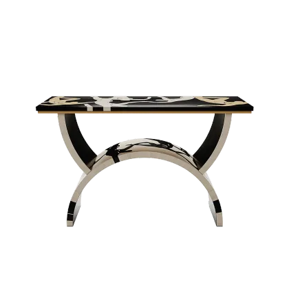 Picture A unique console with a unique shape