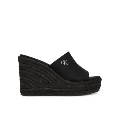 Zdjęcie Calvin Klein Jeans Espadryle Wedge Rope Slide Mg YW0YW01699 Czarny