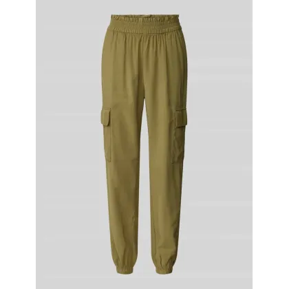 Zdjęcie Spodnie cargo z elastycznym pasem model ‘LARIS LIFE’