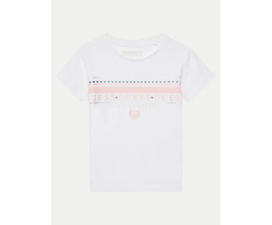 obrazek 1 Guess T-Shirt K5GI00 K6YW4 Biały Regular Fit