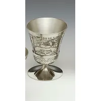 Picture A unique Irish cup depicting Queen Maeve of Connacht