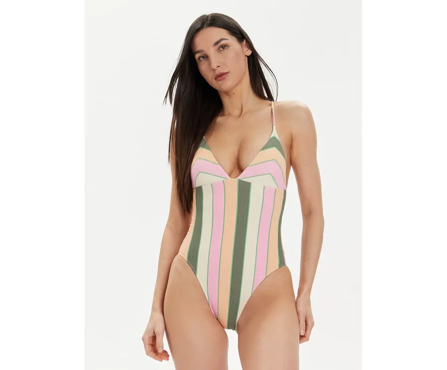 obrazek 1 Roxy Strój kąpielowy Vista Stripe One Piece ERJX103639 Kolorowy