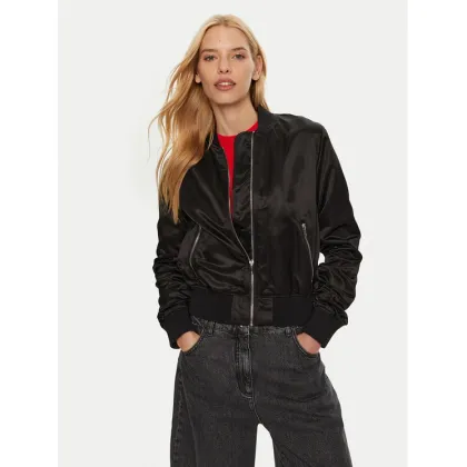 Zdjęcie Hugo Kurtka bomber Fleura-1 50430669 Czarny Regular Fit HUGO