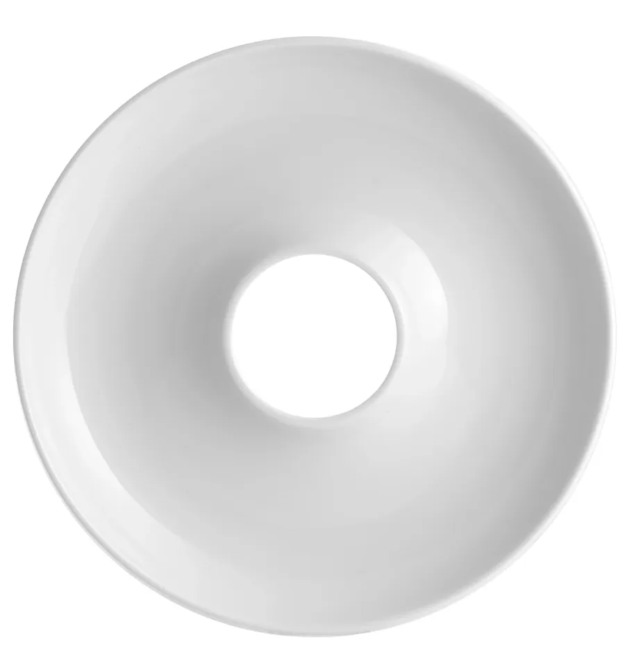 obrazek 1 Biały porcelanowy talerz na oliwki z wyjątkowej kolekcji Domo White - Vista Alegre