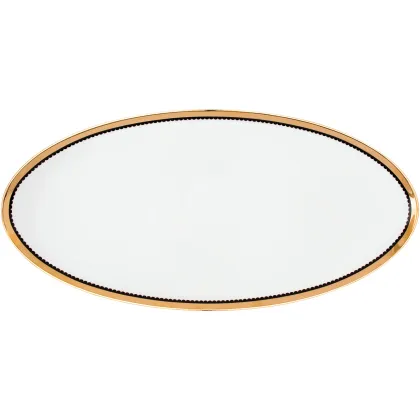 Zdjęcie Stylowy półmisek wykonany z porcelany - Porcel