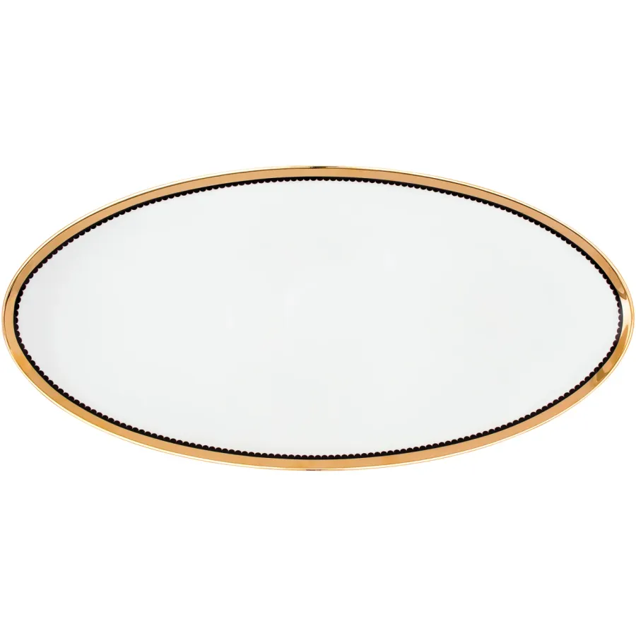obrazek 1 Stylowy półmisek wykonany z porcelany - Porcel