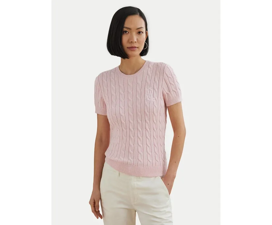 obrazek 1 LAUREN RALPH LAUREN Sweter 200965880002 Różowy Relaxed Fit