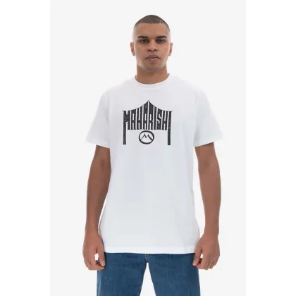Zdjęcie Maharishi t-shirt bawełniany kolor biały z nadrukiem 9928.WHITE-WHITE