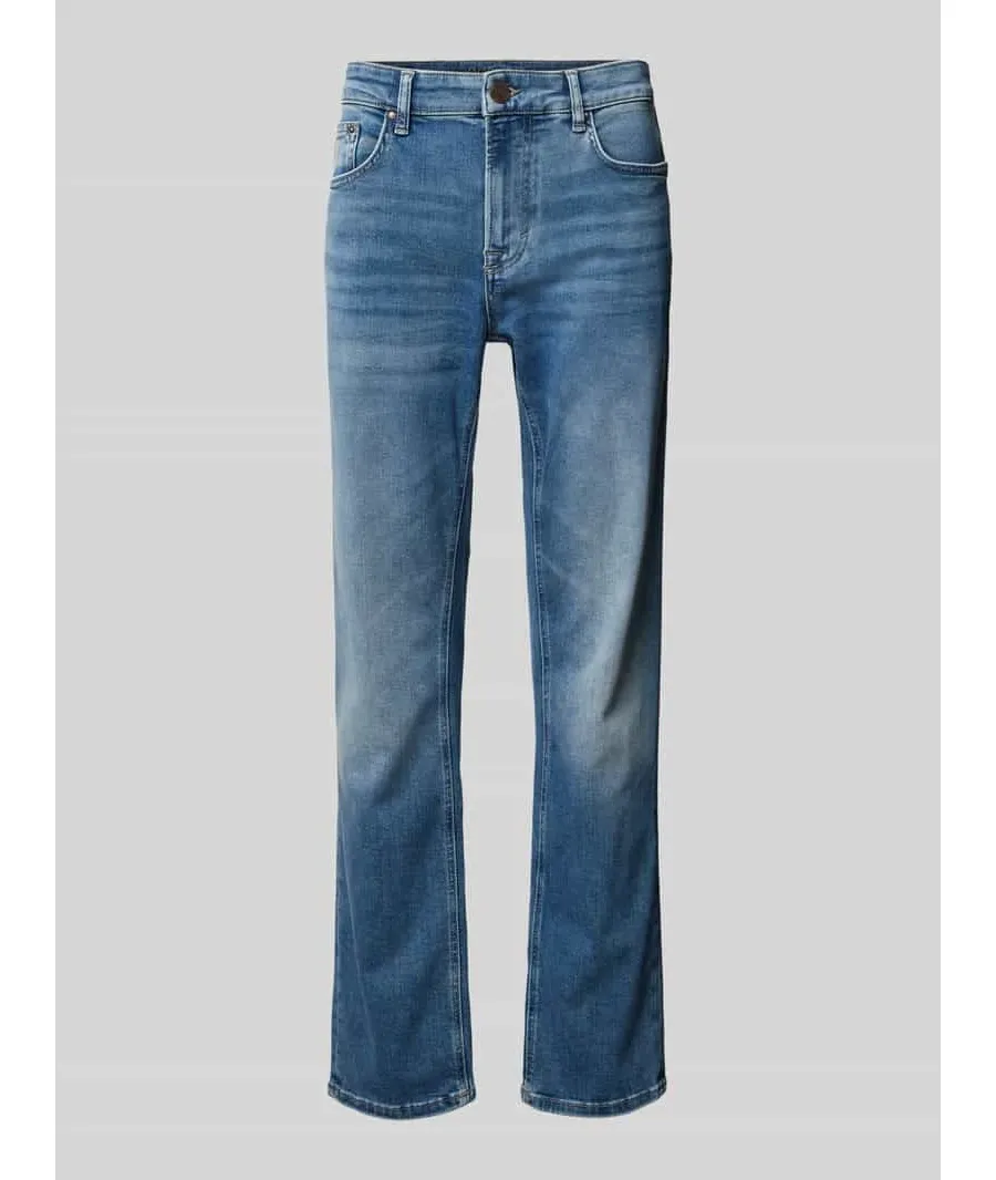 obrazek 1 Jeansy o kroju modern fit z 5 kieszeniami