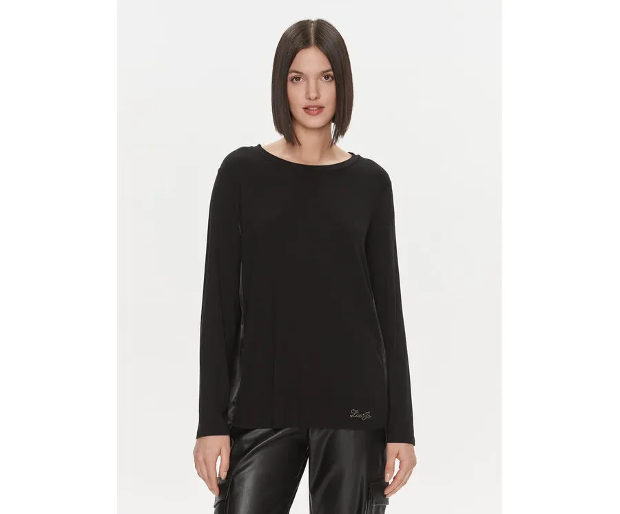 obrazek 1 Liu Jo Bluzka 5F3109 J5360 Czarny Regular Fit