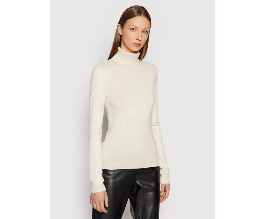 obrazek 1 Vero Moda Golf Glory 10231630 Écru Slim Fit